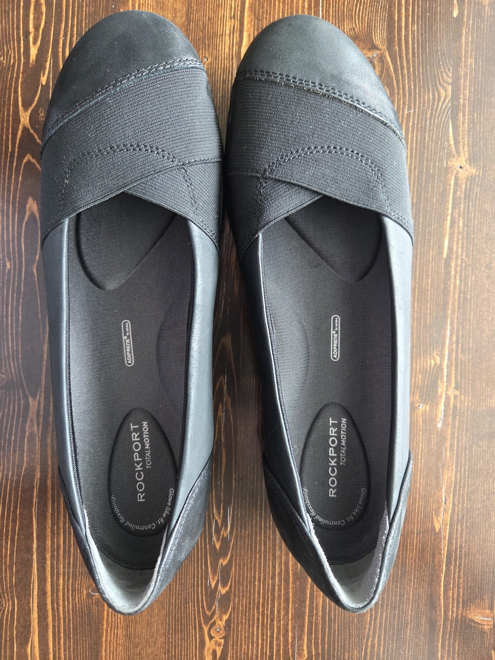 Rockport Black Total Motion Slip-On Flats | US 7 - Picture 5 of 7